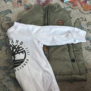 Toddler vest and shirt